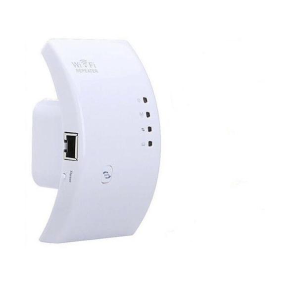 300Mbps Wireless-N WiFi Range Extender – 802.11N Repeater, Signal Booster & Access Point – White