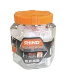 Shind 25mm White Cable Clips – Pack of 45