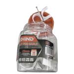 Shind White 25mm Cable for Clips – Heavy-Duty PVC Electrical Conduit | Pack of 45 Pieces for Professional Cable Management
