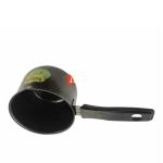 Number 9 Coffee Cup – 9 oz (270 ml) Ceramic Mug with Saucer | Minimalist Design for Home & Office
