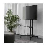 1500 Mobile TV Trolley with Wheels – Adjustable Stand for 32"–70" Screens, Lockable Caster Wheels, AV Shelf & Camera Mount