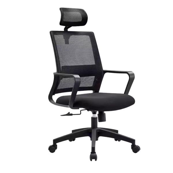 Sonoma Ergonomic High-Back Office Chair Breathable Mesh Desk Chair with Aluminium Base 2D Adjustable Armrests Seat Pan Slider Black